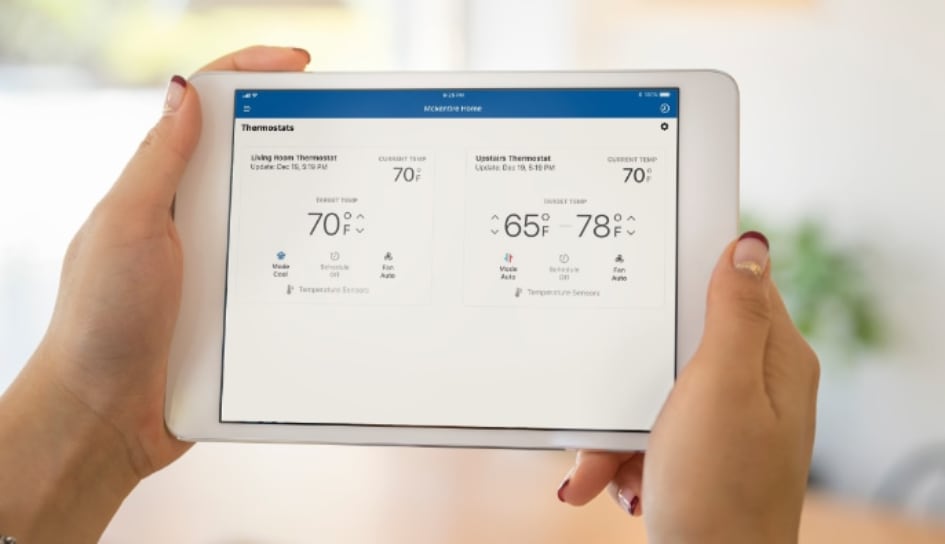 Thermostat control in Ogden